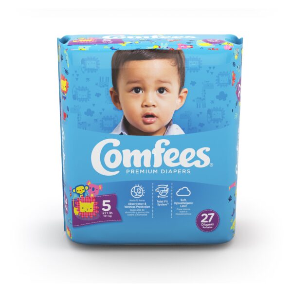 Comfees Premium Baby Diapers - Size 5