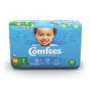 Comfees Premium Baby Diapers - Size 7 - Sebcare