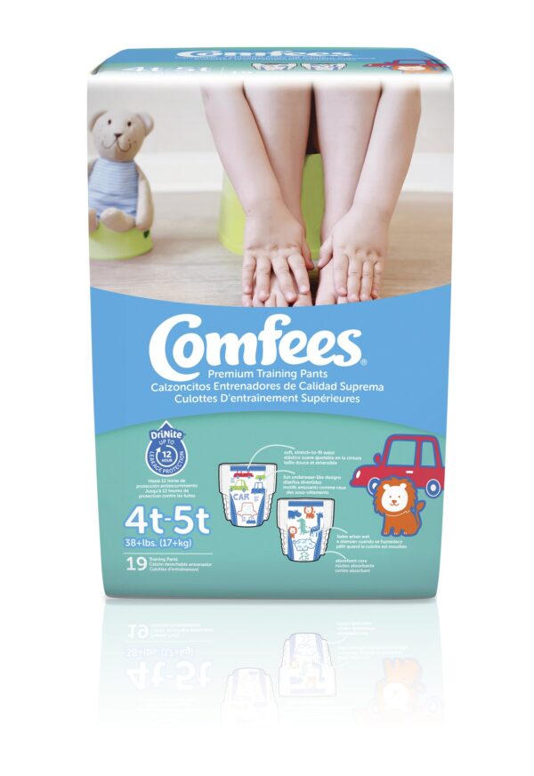 Comfees Training Pants-Size 4T-5T-Boys