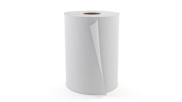 Cascades PRO Select Roll 1-Ply Universal Towel, White, 425', 7 7/8" Width, 1- 9/10" Core, 12 Rolls/Case