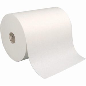 Coastwide Professional 100% Recycled Fibre Roll Towels, White, 800', 7.875" Width, 6 Rolls/Box