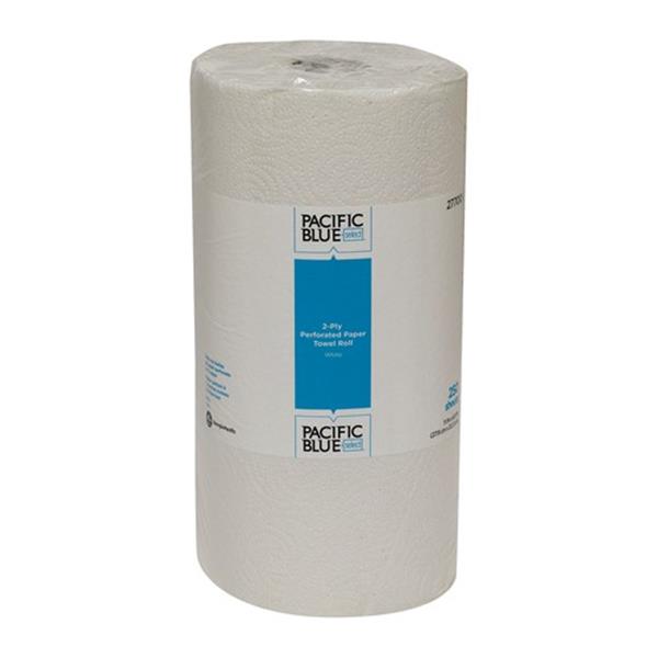 Pacific Blue SelectTM 2-Ply Jumbo Perforated Kitchen Towel, 250 Sheets/Roll, 12/Box
